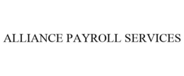 ALLIANCE PAYROLL SERVICES trademark