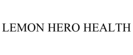 LEMON HERO HEALTH trademark