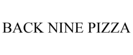 BACK NINE PIZZA trademark