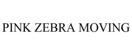 PINK ZEBRA MOVING trademark