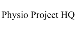 PHYSIO PROJECT HQ trademark