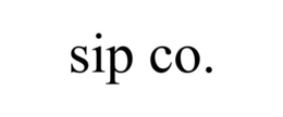 SIP CO. trademark