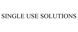 SINGLE USE SOLUTIONS trademark