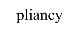 PLIANCY trademark