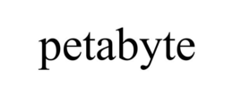 PETABYTE trademark