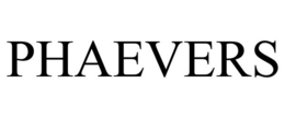 PHAEVERS trademark