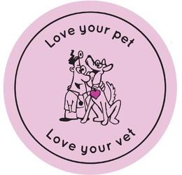 LOVE YOUR PET LOVE YOUR VET trademark