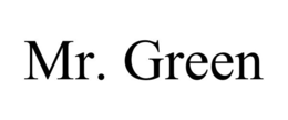 MR. GREEN trademark