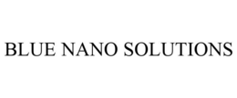BLUE NANO SOLUTIONS trademark