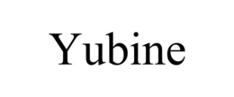 YUBINE trademark