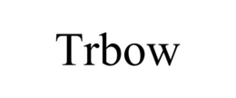 TRBOW trademark