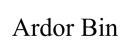 ARDOR BIN trademark