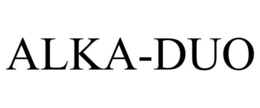 ALKA-DUO trademark