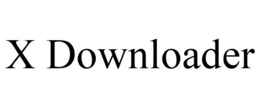 X DOWNLOADER trademark