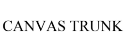 CANVAS TRUNK trademark
