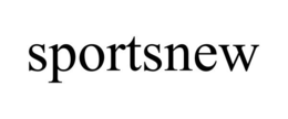 SPORTSNEW trademark