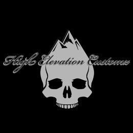 HIGH ELEVATION CUSTOMZ trademark