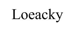 LOEACKY trademark