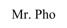 MR. PHO trademark