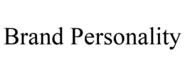BRAND PERSONALITY trademark
