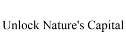 UNLOCK NATURE'S CAPITAL trademark