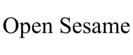 OPEN SESAME trademark