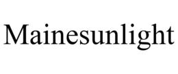 MAINESUNLIGHT trademark