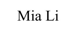MIA LI trademark