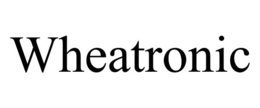 WHEATRONIC trademark