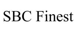SBC FINEST trademark