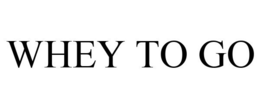 WHEY TO GO trademark
