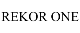 REKOR ONE trademark