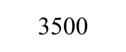 3500 trademark