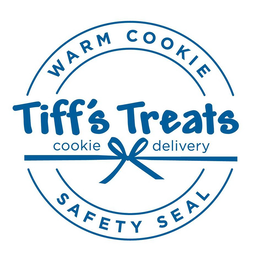 WARM COOKIE SAFETY SEAL TIFF'S TREATS COOKIE DELIVERY trademark