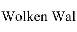 WOLKEN WAL trademark