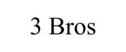 3 BROS trademark