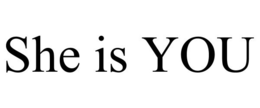 SHE IS YOU trademark