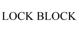 LOCK BLOCK trademark