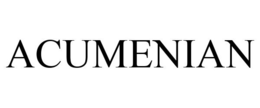 ACUMENIAN trademark