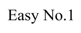 EASY NO.1 trademark