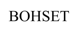 BOHSET trademark