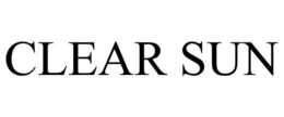 CLEAR SUN trademark