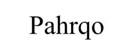 PAHRQO trademark