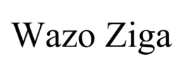 WAZO ZIGA trademark
