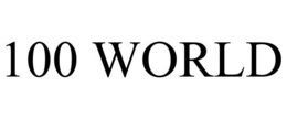100 WORLD trademark