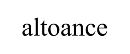 ALTOANCE trademark