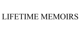 LIFETIME MEMOIRS trademark