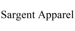 SARGENT APPAREL trademark