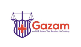 GAZAM AN EMR SYSTEM THAT REQUIRES NO TRAINING trademark