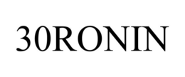 30RONIN trademark